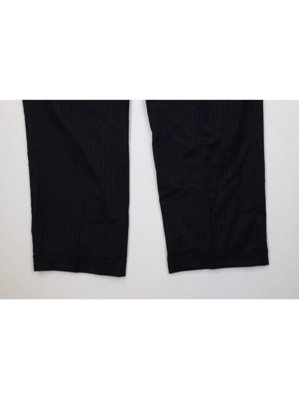 Brooks Brothers Mens 48L 2 Piece 1818 Madison Estrato Wool Striped Suit 43x30